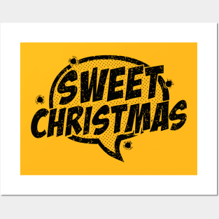 Sweet Christmas-Comic Bubble Posters and Art